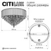 Миниатюра фото потолочная люстра citilux leonna cl320191 | 220svet.ru